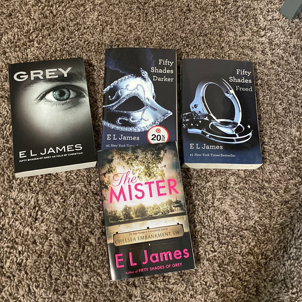 E L James Books (4 books)